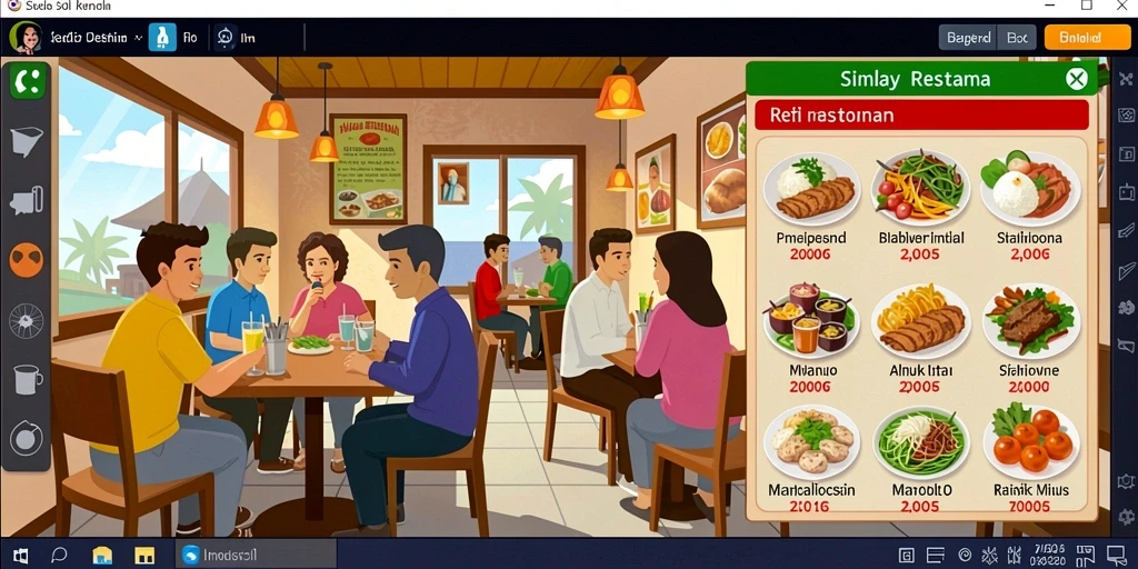 Tampilan antarmuka yang ramah pengguna.