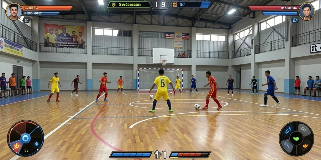 Screenshot pemain yang menikmati permainan antarmuka.