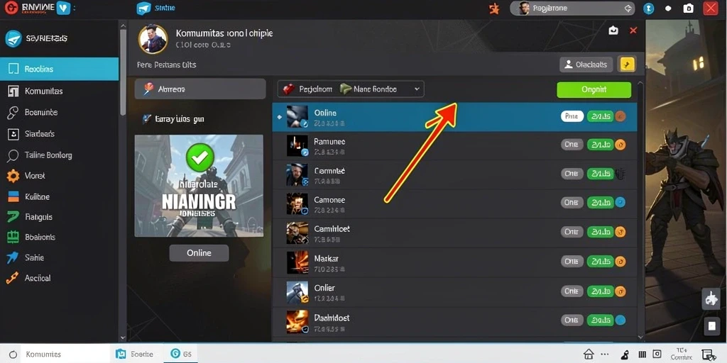Screenshot menunjukkan grafis yang menakjubkan dari permainan.