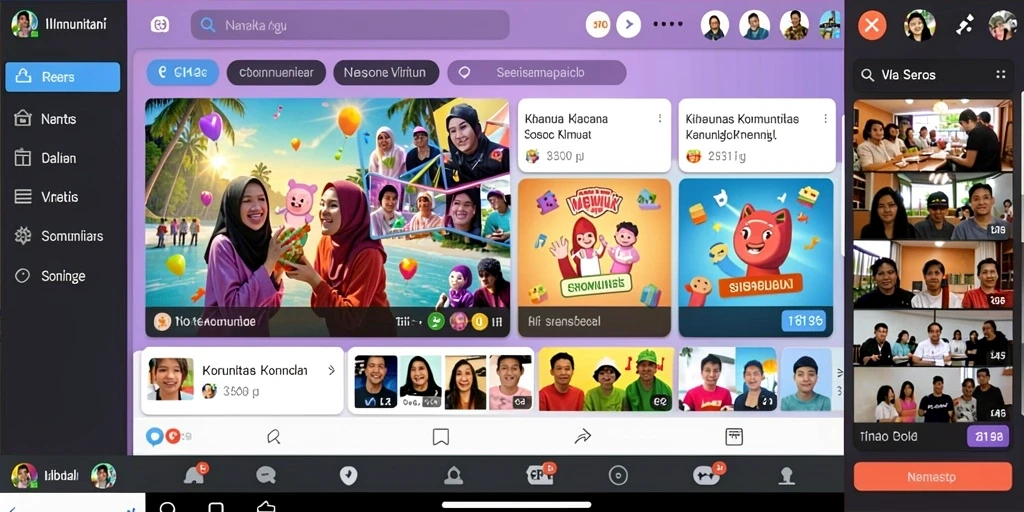 Tampilan utama aplikasi BONDAN69 dengan desain menarik.