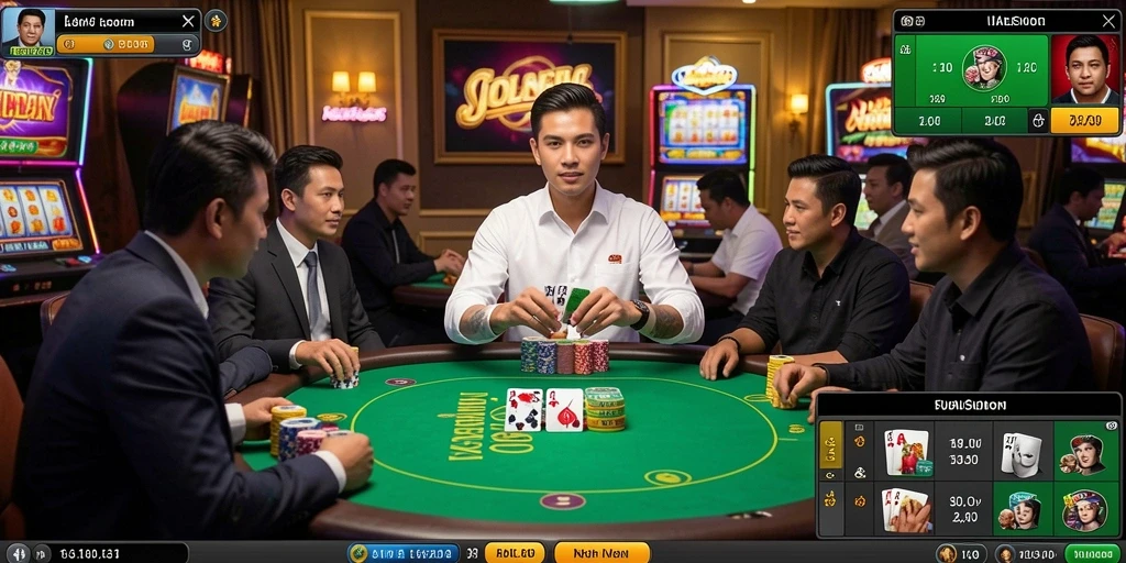 Screenshot menampilkan karakter utama dalam mode petualangan.