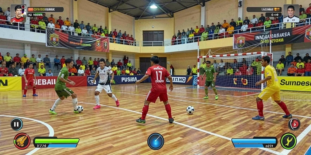 Tampilan antarmuka yang intuitif dan menarik.