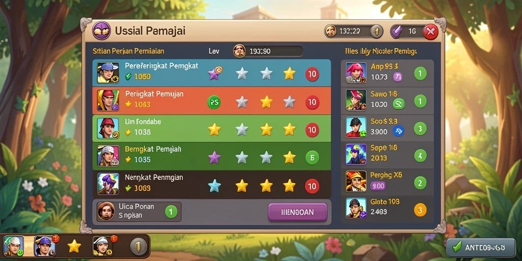 Tampilan antarmuka yang intuitif dan mudah digunakan.