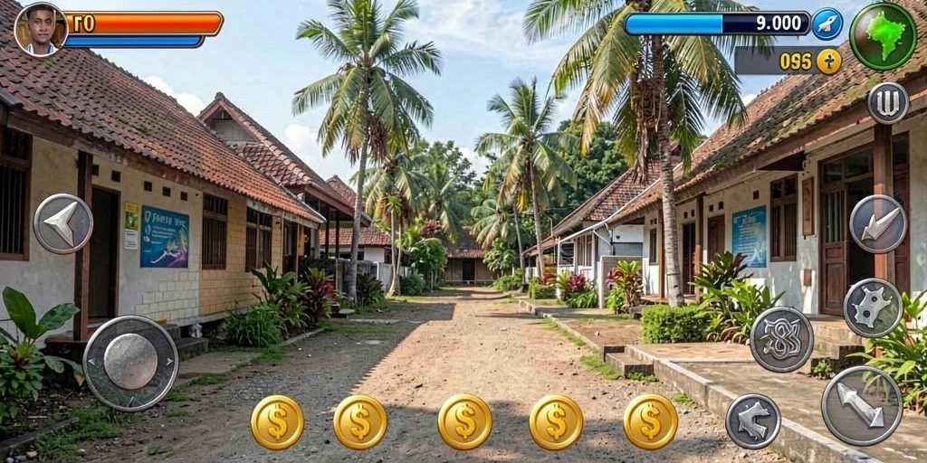 Tampilan awal yang menawan dan berwarna-warni.