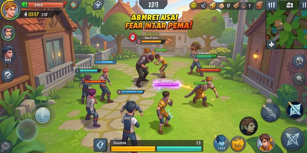 Tampilan awal permainan yang menggoda.