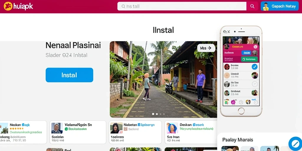 Tampilan antarmuka yang menawan dan mudah digunakan.