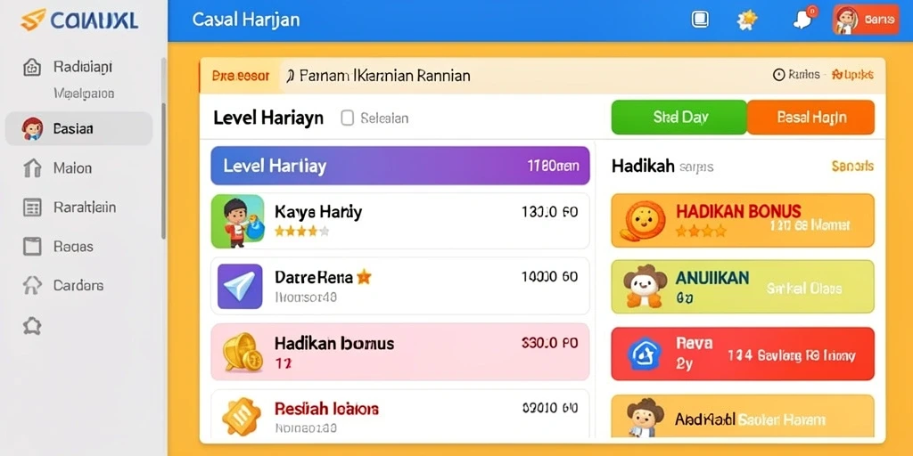 Tampilan awal aplikasi PULITOTO yang menarik dan penuh warna.