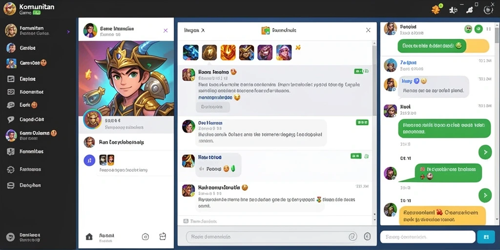 Screenshot menunjukkan karakter utama dalam pertempuran epik.