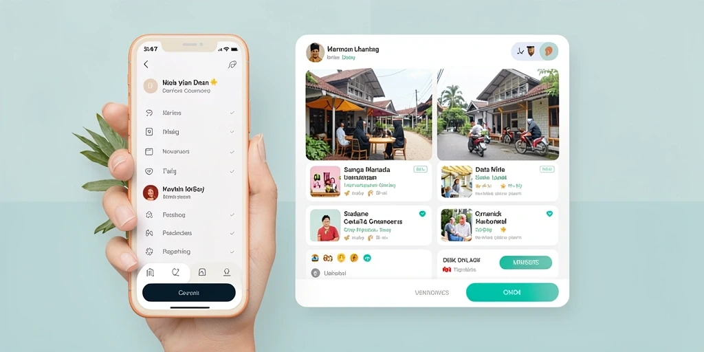 Tampilan antarmuka yang bersih dan mudah dipahami.