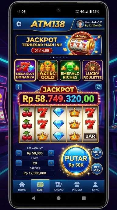 Galeri pratinjau visual atm138 build APK resmi terbaru